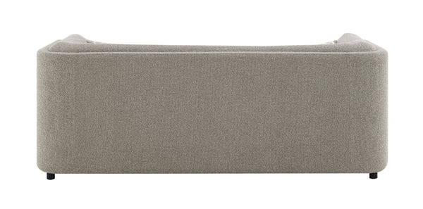 English Elm Glenda Chenille Three Seat Sofa with Pocket Coil Support and Tailored Cushions B2726P418638