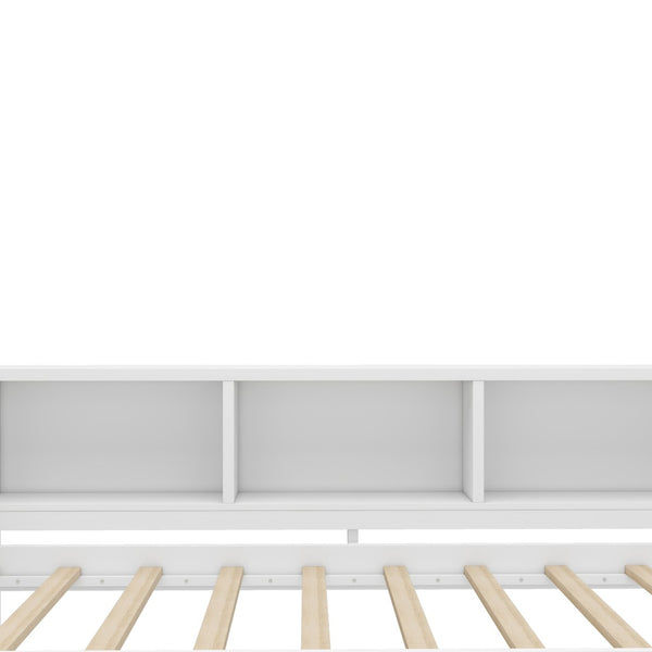 English Elm Twin Size Daybed With Trundle, Stylish Storage & Workspace Solution For Kids, Guests, Or Home Office W1580S00203-GIGA