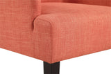 OSP Home Furnishings Main Street Guest Chair Tangerine