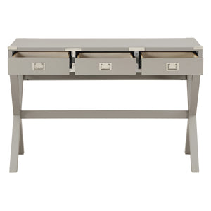 OSP Home Furnishings Wellington 46" Desk with Power Grey