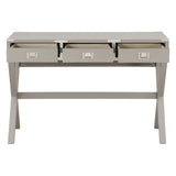 OSP Home Furnishings Wellington 46" Desk with Power Grey