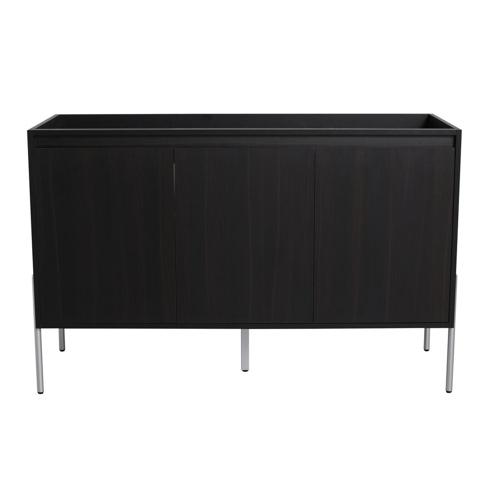 English Elm 48" Freestanding Bathroom Vanity Cabinet with Soft-Close Doors, KD Pack, Ample Storage, No Sink Included W1972P243178