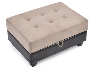 English Elm Gallant Mocha Ottoman - Elegant Tufted Design With Hidden Storage & Durable Comfort For Living Spaces B078P301537