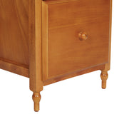 OSP Home Furnishings Knob Hill File Cabinet Antique Cherry Finish