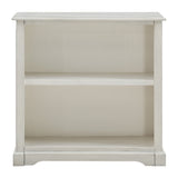 OSP Home Furnishings Country Meadows 2-Shelf Bookcase Antique White