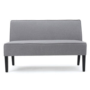 English Elm Christopher Knight Home® - Loveseat - Stylish Grey Upholstered Loveseat With Birch Legs For Cozy Comfort & Contemporary Charm 57659.00GRY