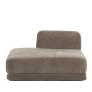 English Elm 115" L-shaped Sectional Three Piece Deep Seat Chaise Sofa for Modern Living Rooms N767P385430B