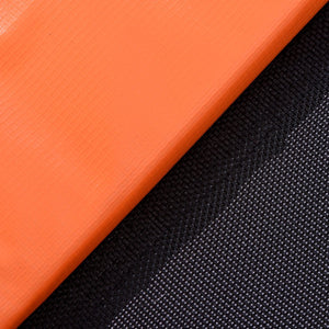 English Elm 55'' Kids Trampoline with Galvanized Steel Frame Foam Padded Enclosure and Ocean Balls Orange MX314556AAG