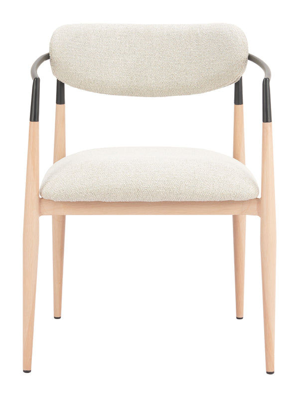 Zuo Modern Equinox Armless Dining Chair Set Of 2 - Stylish Modern Design For Elegant Hospitality Spaces Gray 100% Polyester,Steel 110853-zuo-modern