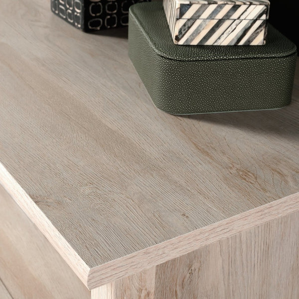 English Elm Storage Cabinet - Versatile Brown Finish With Adjustable Shelves For Organized Small Spaces & Elegance B356P367737-GIGA