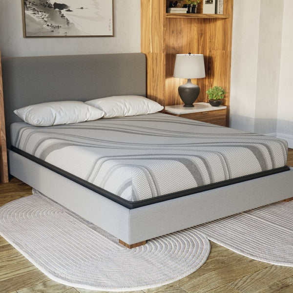 English Elm Diamond Gel Memory Foam Cooling Mattress Firm Support 8 Inch Greenguard Certified B051P191149