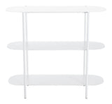 Tre Console Table White 109419 Zuo Modern