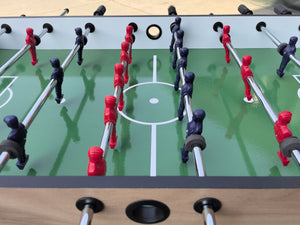 English Elm Soccer Foosball Table 4 Foot Chrome Rod Mdf Game Room Family Indoor Play W1936P304934