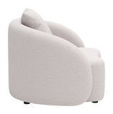 Sunny Isles Accent Chair Beige 704017 Zuo Modern