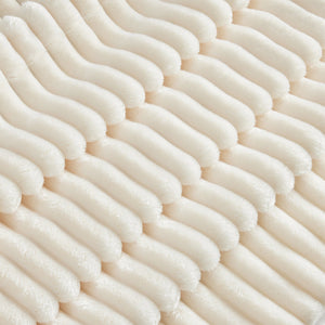 English Elm Modern Slipcovered 2-Seat Sofa In Cream Corduroy – Cozy, Stylish, And Perfect For Small Spaces! W3041S00018