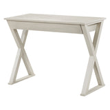 OSP Home Furnishings Marna Writing Desk Weathered White