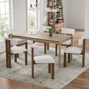 English Elm Christopher Knight Home® - Upholstered Dining Chairs with Metal Legs Set of 2 — Ergonomic Foam Seats, Rust-Resistant Durable Design Dark Brown,White N768P211168W