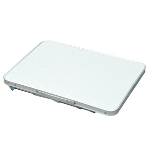 English Elm Outsunny 23" Height-Adjustable Folding Camping Table - Lightweight, Portable & Versatile For All Occasions W2225P200938-GIGA