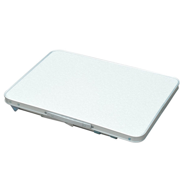 English Elm Outsunny 23" Height-Adjustable Folding Camping Table - Lightweight, Portable & Versatile For All Occasions W2225P200938-GIGA