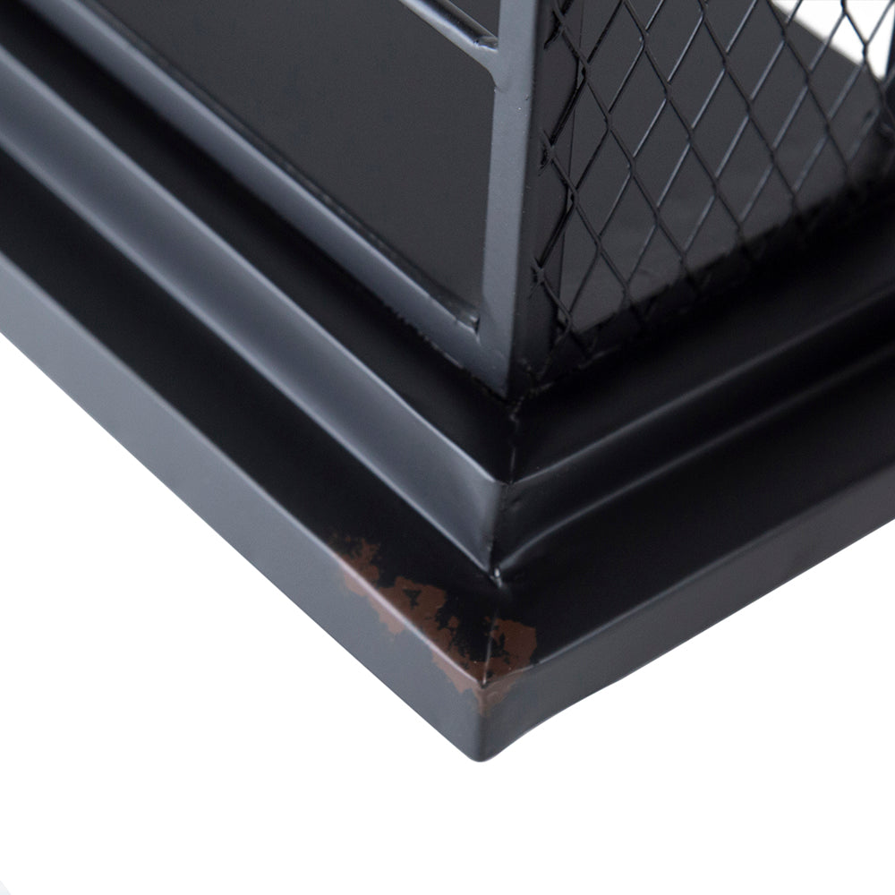 English Elm 26x5.1x28.3" Black Floating Wine Bar Shelf with Two-Tier Bottle Storage, Glass Holders & Cork Bin — Sleek Wall-Mounted Display Organizers W2078P223144