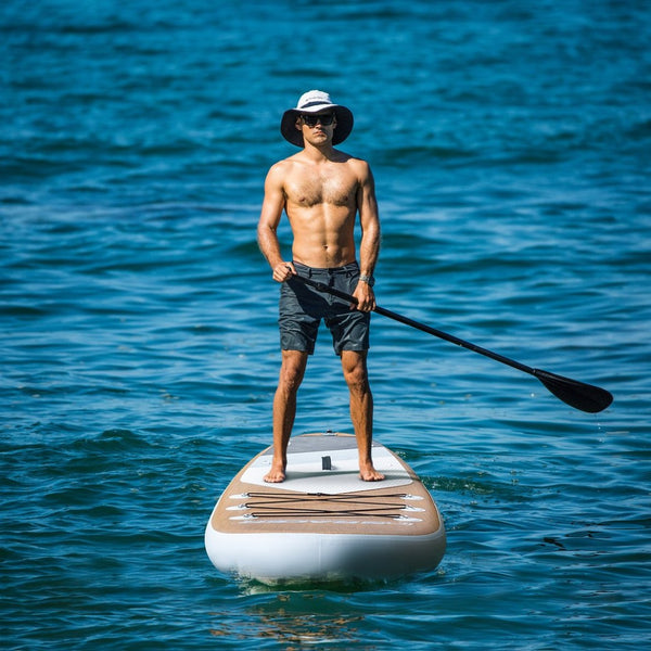 English Elm Inqracer Inflatable Sup Board Military Grade Pvc Wide Deck Triple Fin Touring Package W969P229820