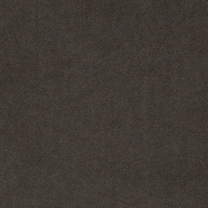 English Elm Sherry Round Marble Dining Set with Scalloped Pedestal and Tufted Linen Chairs, Rustic Espresso Finish Brown B062S01197