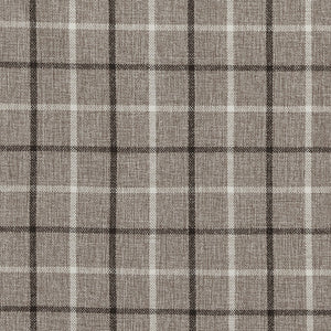 English Elm 1 Pcs Insulated Plaid Curtain Panel 50X108" With Fleece Lining For Cozy Energy Efficiency In Brown B035P319833