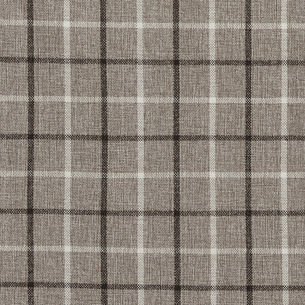 English Elm 1 Pcs Insulated Plaid Curtain Panel 50X108" With Fleece Lining For Cozy Energy Efficiency In Brown B035P319833