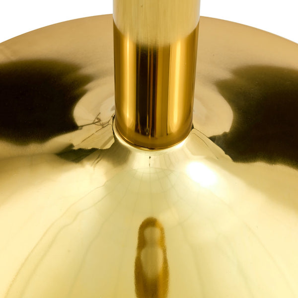 English Elm A Modern 35-Inch Tempered Glass Round Dining Table with Sleek Metal Legs, Minimalist Style for 4-6 }{@ Gold,Transparent W1151P263755