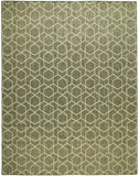 Nourison Horizon Indoor/Outdoor HOZ01 Machine Made Power-loomed Borderless Design Indoor/Outdoor Modern Outdoor Rug Green, Green 88% Polypropylene,12% Polyester 841491126462