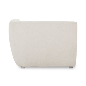 English Elm Amelia Corner Chair Wide Angled Lounge Seat in Recycled Polyester for Modern Rooms B2769P504205