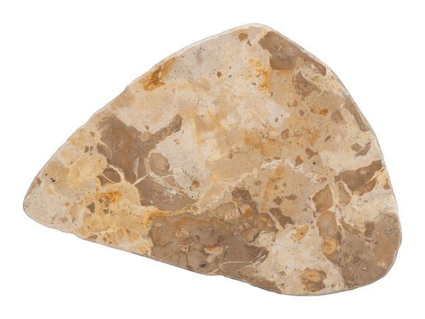 Zuo Modern Surya Modern Side Table With Marble And Iron Finish - Stylish Accent For Living Rooms And Bedrooms Beige Natural Marble,Iron 110605-zuo-modern