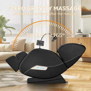 English Elm 2024 Massage Chair Recliner - Zero Gravity Full Body Air Pressure For Ultimate Relaxation & Comfort W1875P212579