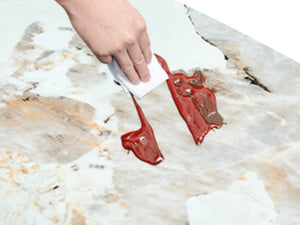 English Elm Table Luxurious Pandora-Patterned Glass Dining Set With Golden Legs & 8 Ergonomic Pu Leather Chairs W1151S03249-GIGA