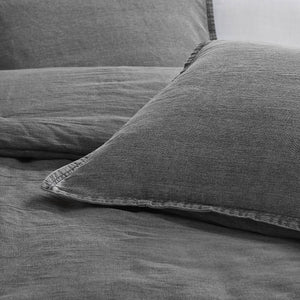 English Elm 3PCS King Comforter Set – Plush Washed Microfiber Comforter & Shams, Hypoallergenic 100% Poly Fill Luxury Grey 12 L x 10 W x 8.5 H B035P341123