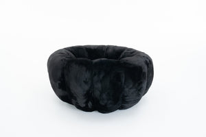 English Elm Adult Floral Bean Bag Chair Plush Faux Fur Single Seater for Bedroom Reading Nook W2012P399199