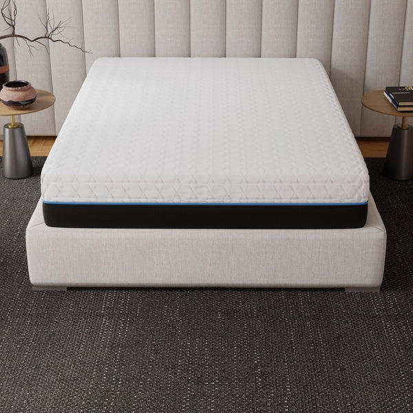 English Elm Copper Infused Soft Memory Foam Twin Mattress with Cooling Gel Layers for Deep Sleep B047P300718