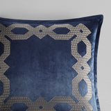 Croscill Classics Clermont Traditional European Pillow Sham CCL11-0022 Navy