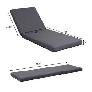 English Elm Christopher Knight Home® - Lounge Chaise Set - Premium Acacia Wood, 4-Inch Thick Water-Resistant Cushions, Adjustable Recline N770P272405T_65429.00CUSHDGRY