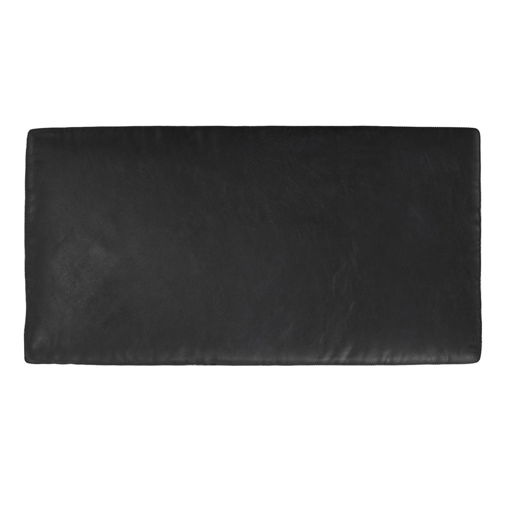 English Elm Morrison Large Rectangular Ottoman – Handcrafted Leather Seat, Eco-Friendly Design, Stylish Comfort B136P364273