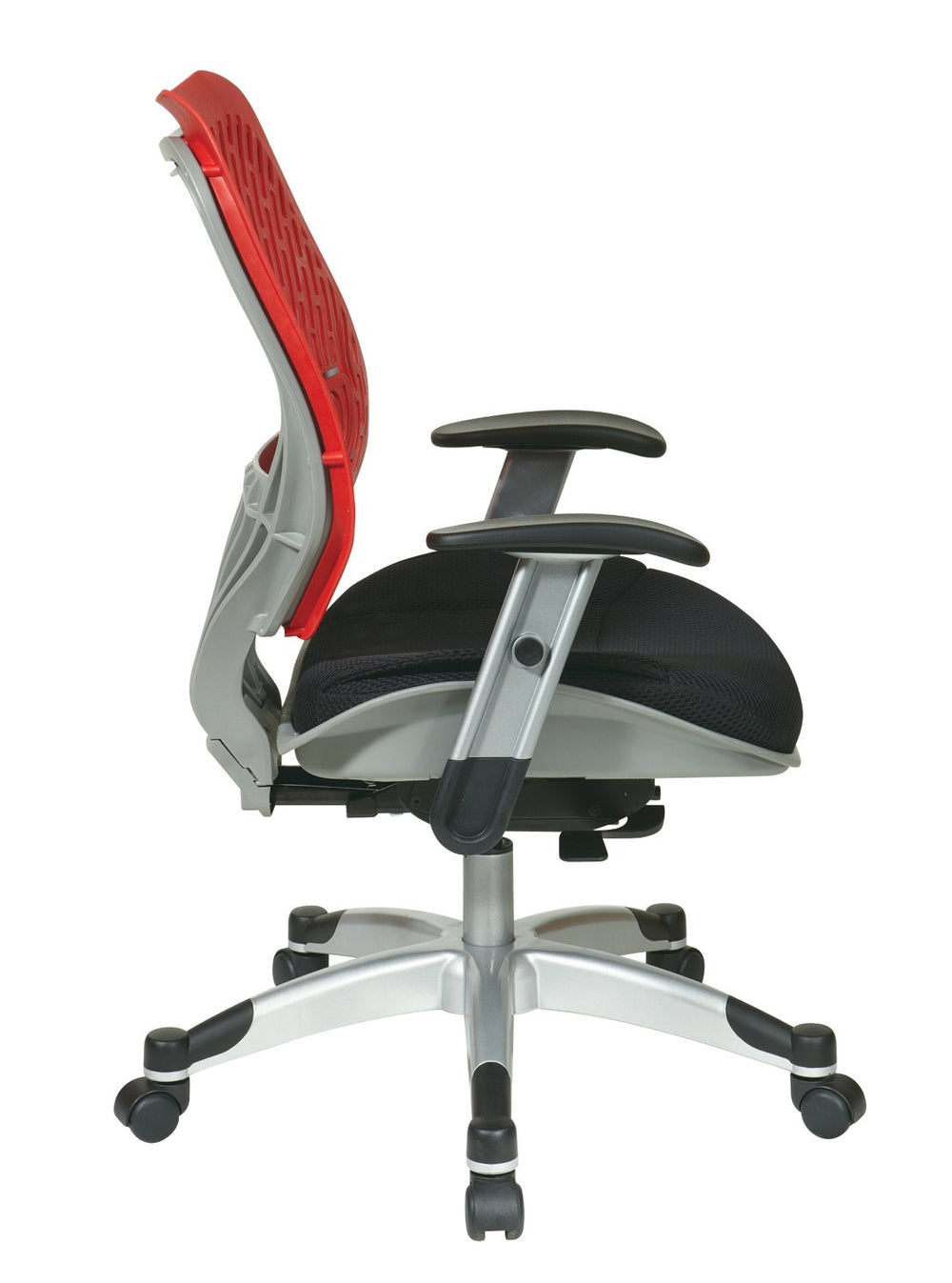 OSP Home Furnishings Cosmo Spaceflex Ergonomic Mesh Manager Chair with Adaptive Lumbar and Breathable Seat 86-M39C625R