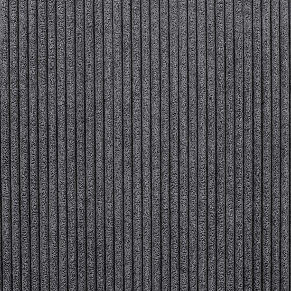 English Elm Prado Plush 97" Wide Sofa & Chaise Sectional with Solid Wood Frame, Corduroy Upholstery Comfort Gray B343S00020