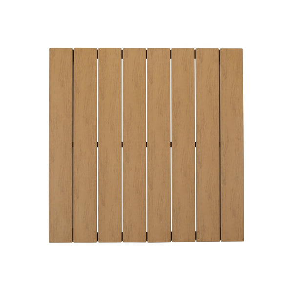 English Elm Christopher Knight Home® - Sterling Stylish Corner And Coffee Table Set – Compact Outdoor Seating With Faux Wood Accents 68939.00FGRY