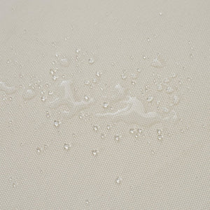 English Elm U_STYLE Heavy-Duty Outdoor Seating Set with Iron Table, Bench & Chairs — Patio, Lawn & Poolside Comfort Beige WY000439AAA