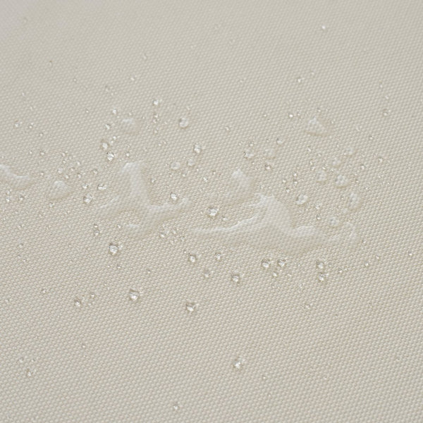 English Elm U_STYLE Heavy-Duty Outdoor Seating Set with Iron Table, Bench & Chairs — Patio, Lawn & Poolside Comfort Beige WY000439AAA