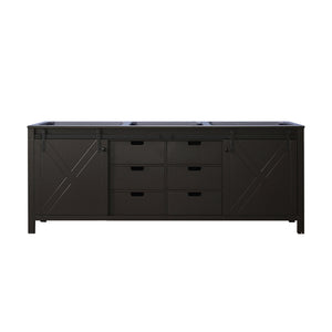 English Elm Brown Double Bath Vanity – 84" Solid Wood With Abundant Storage, Soft-Close Features & Quick Install B2731P260086