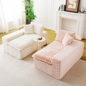 English Elm Luxury Color-Block Turtle Velvet Sofa - Modular Comfort For Stylish Living Rooms & Cozy Gatherings W3371S00047