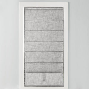 JLA Home Madison Park - Linen Textured Cordless Roman Shade — Light‑Filtering, OEKO‑TEX Safe, Easy Care, Child‑Safe Design 64 L x 34 W x 0.13H MP40-7976