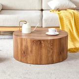 English Elm The Cylindrical Table With Its Patterned Design Can Be Easily Integrated Into A Variety Of Interior Styles, From Coffee Tables To Small Dining Tables, Workbenches Or Makeshift Writing Desks.