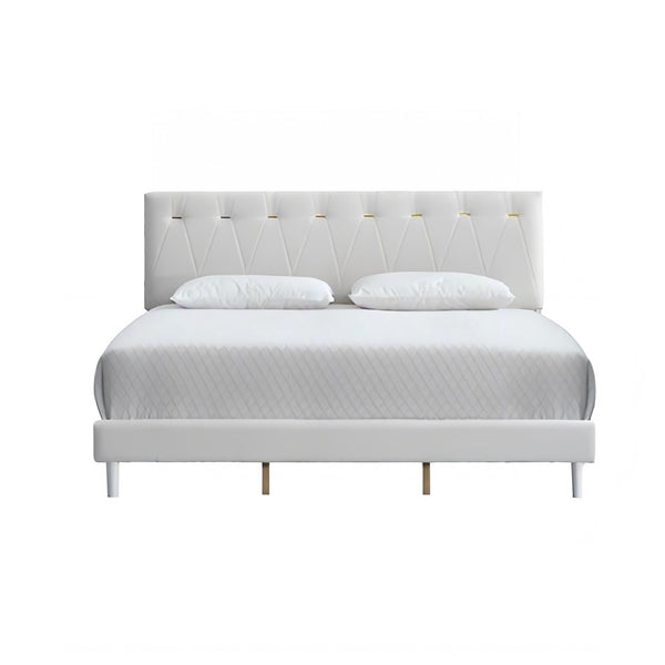 English Elm Sinclair Tufted Twin Platform Bed with Gold-Tone Accents, Plush Teddy Fabric, Adjustable Headboard Wheat 60.39 L x 26.37 W x 7.28 H B078P400738